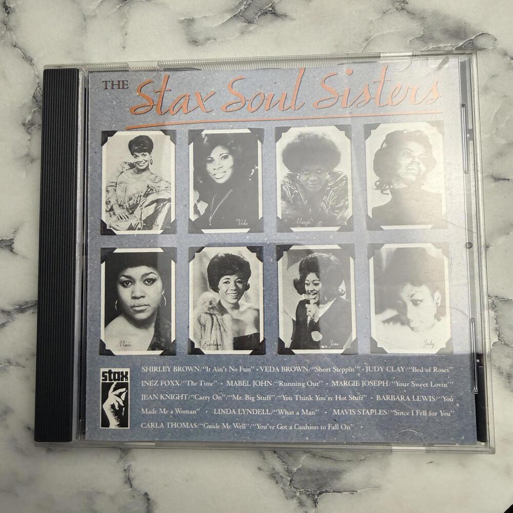 Stax Soul Sisters CD 1989 Fantasy Stax Compilation Soul R&B Disc VG Artwork Unte